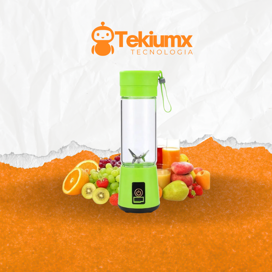 Batidora Licuadora Portable Azul