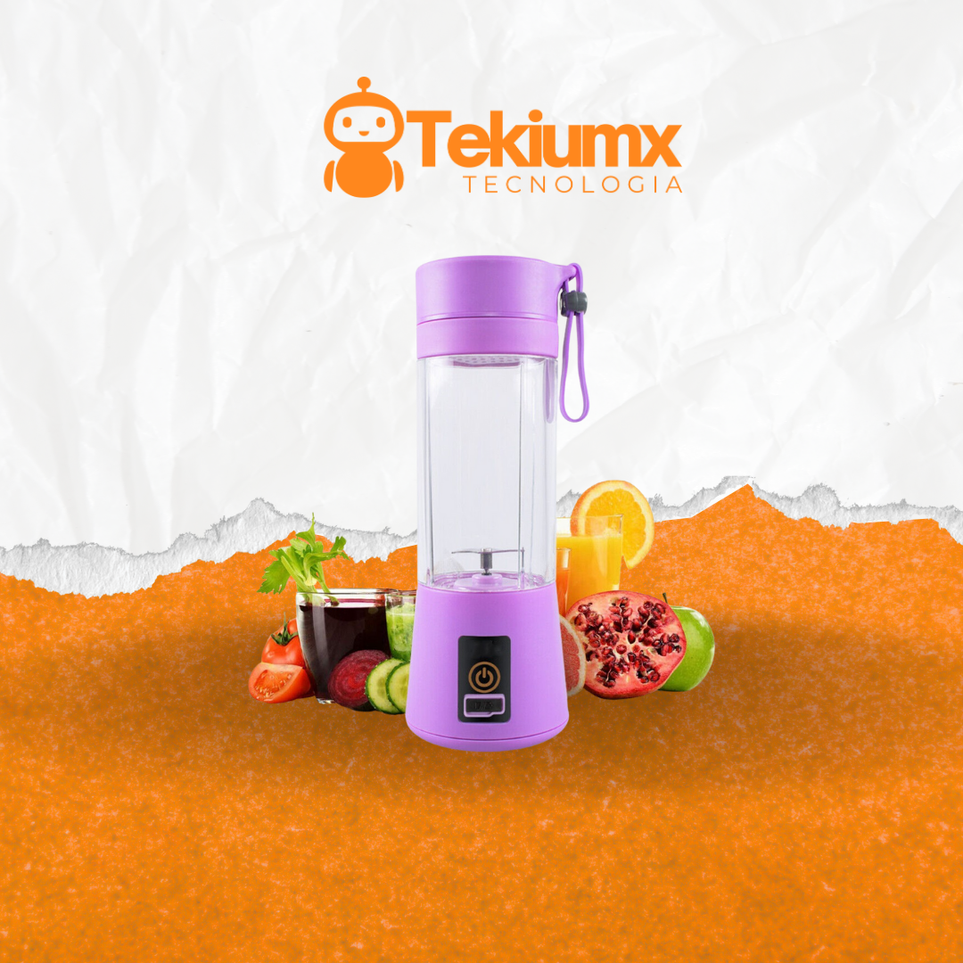 Batidora Licuadora Portable Azul