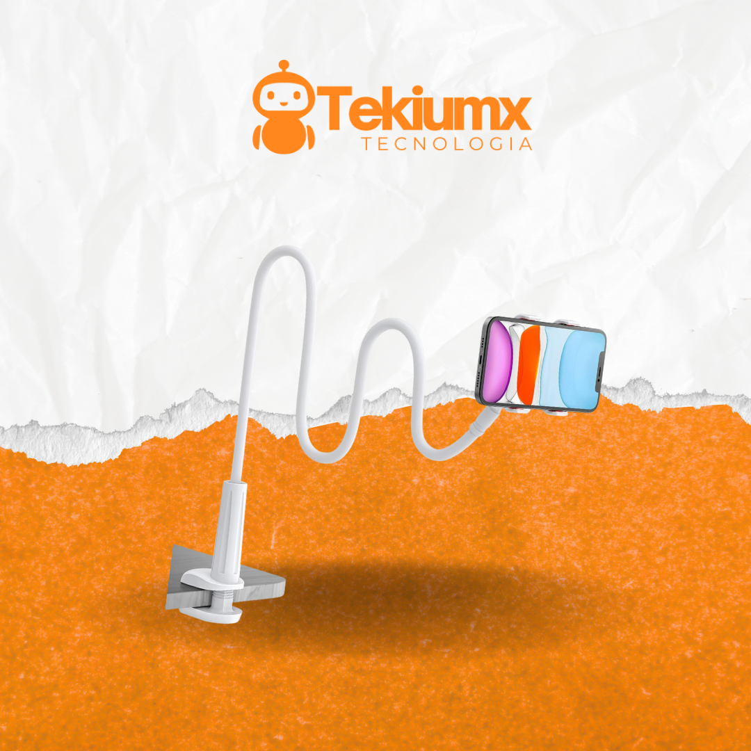 soportes de brazo flexible tipo “lazy arm” para escritorio