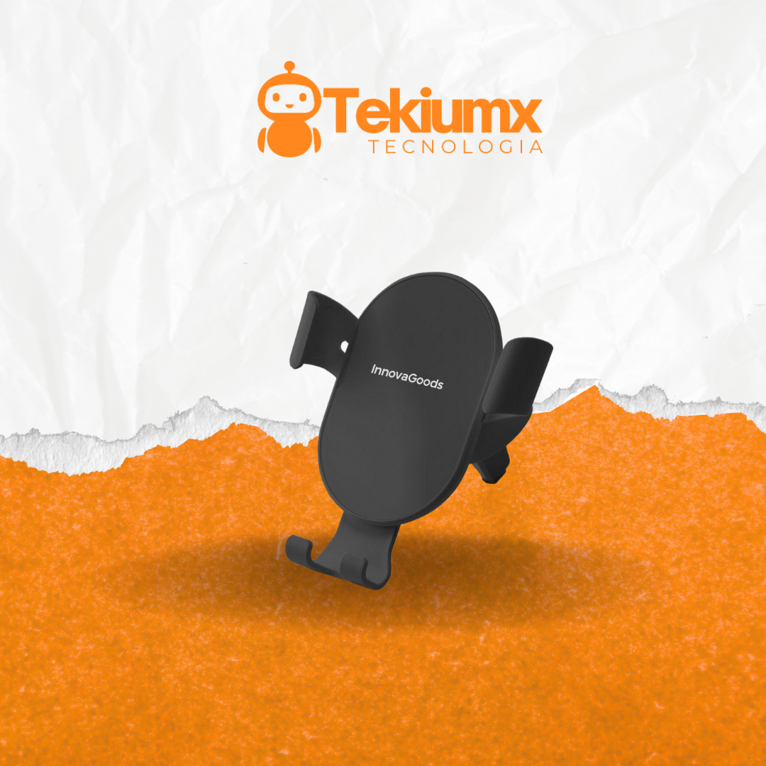 Soporte Cargador Rápido Inalámbrico para Coche Chakar InnovaGoods