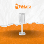 Lámpara de mesa de cristal