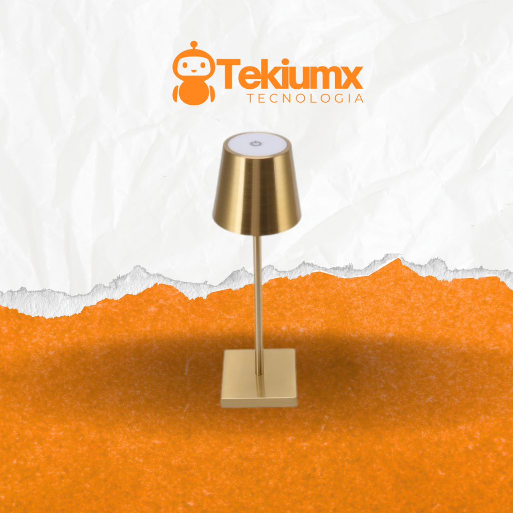 Lámpara LED recargable con USB