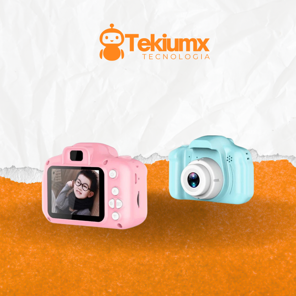 Mini cámara 1280 × 720  con Pantalla 2 Pulgadas Rosa