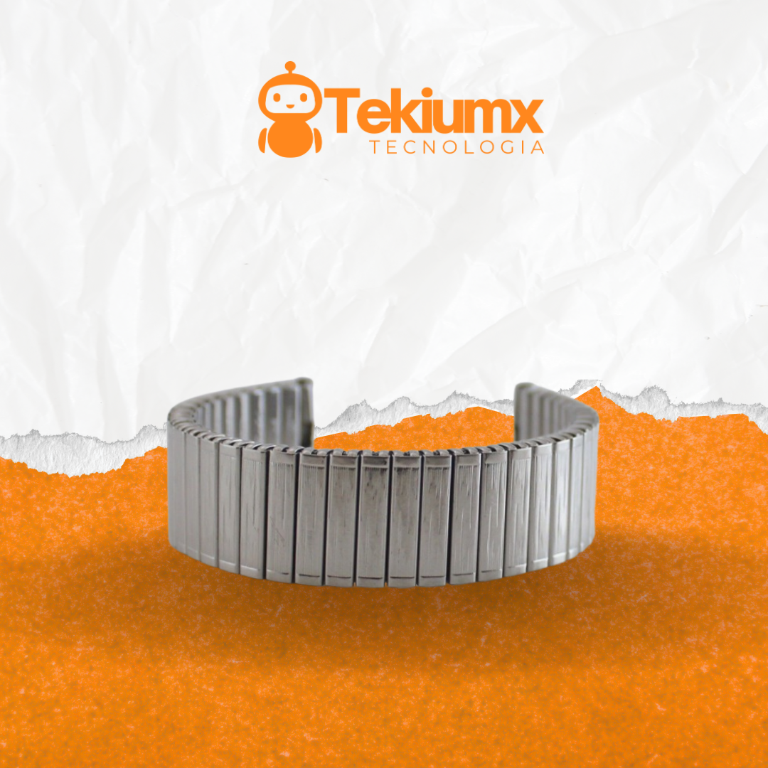 Correa Smartwatch Ultra8 Metalica Plata