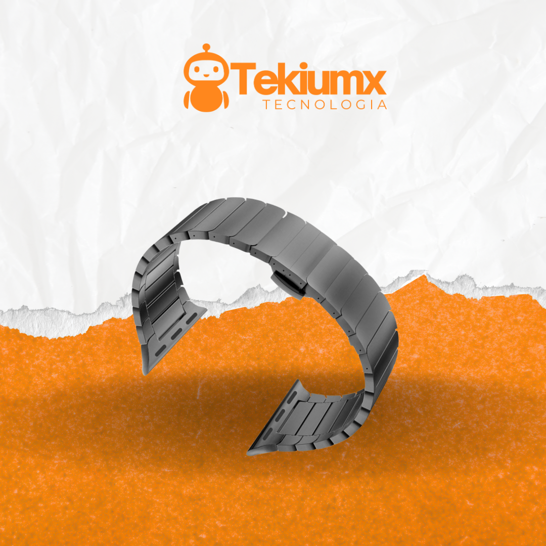 Correa Smartwatch Ultra8 Metalica Negro