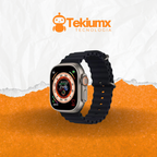 Smartwatch Ultra Pro con 2 correas ( negro + blanco )