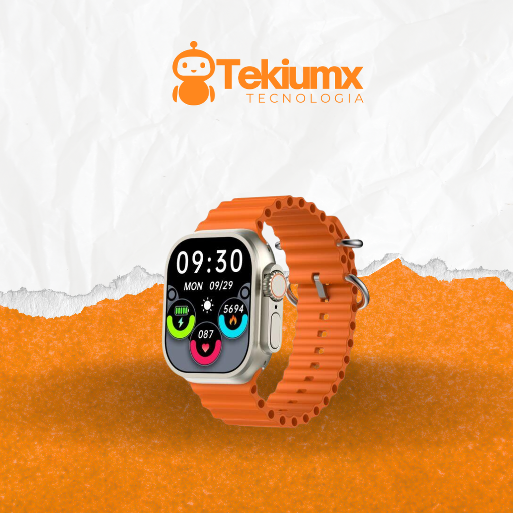 Smart Watch con Pantalla TFT 2.01” – Diseño Premium y Carga Inalámbrica