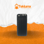 Powerbank carga inalámbrico y cables 12000mAh