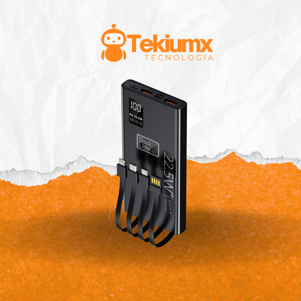 Powerbank carga rápida 10.000mAh