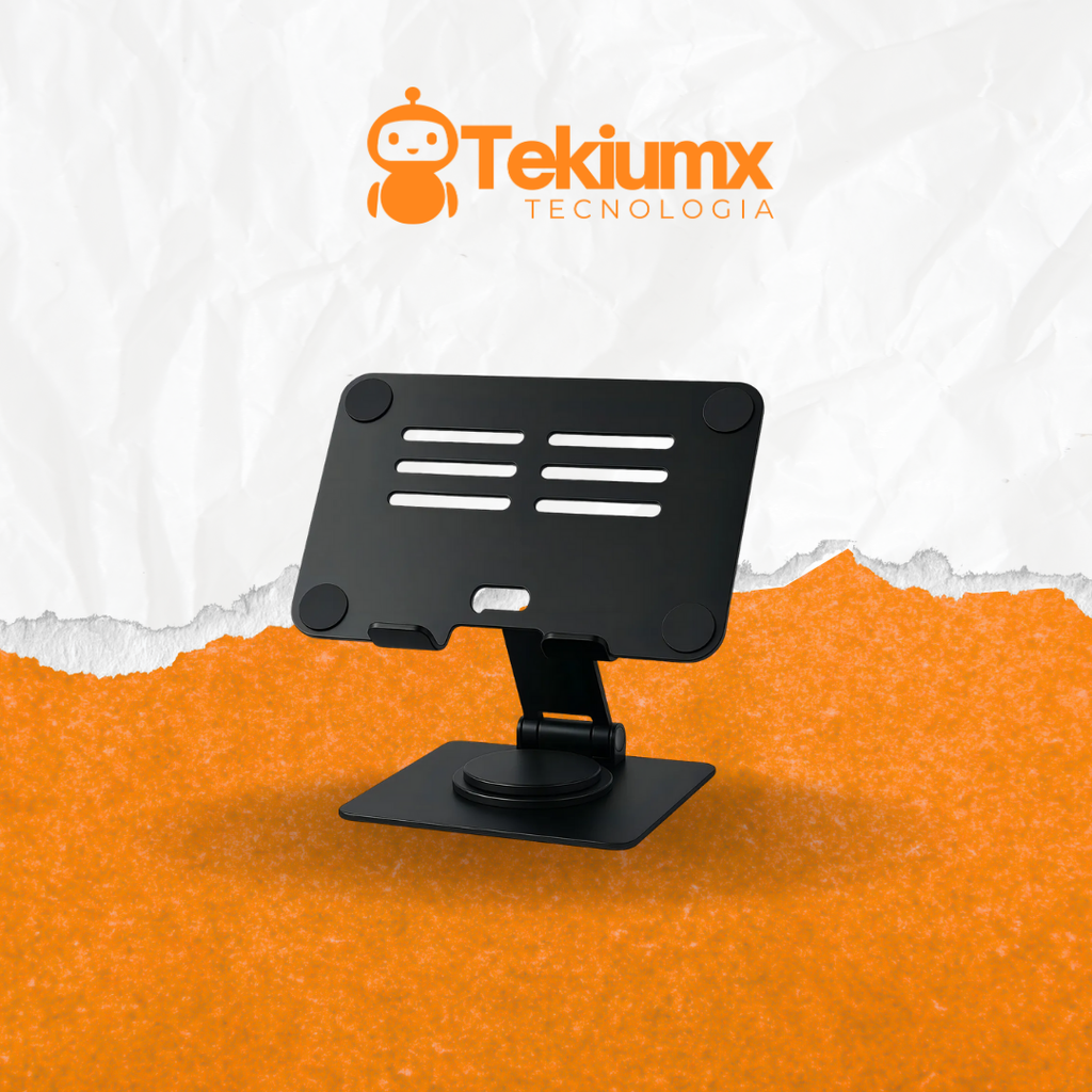 Soporte para Laptop con Capacidad de 10kg y Protección de Silicona de 3 Capas