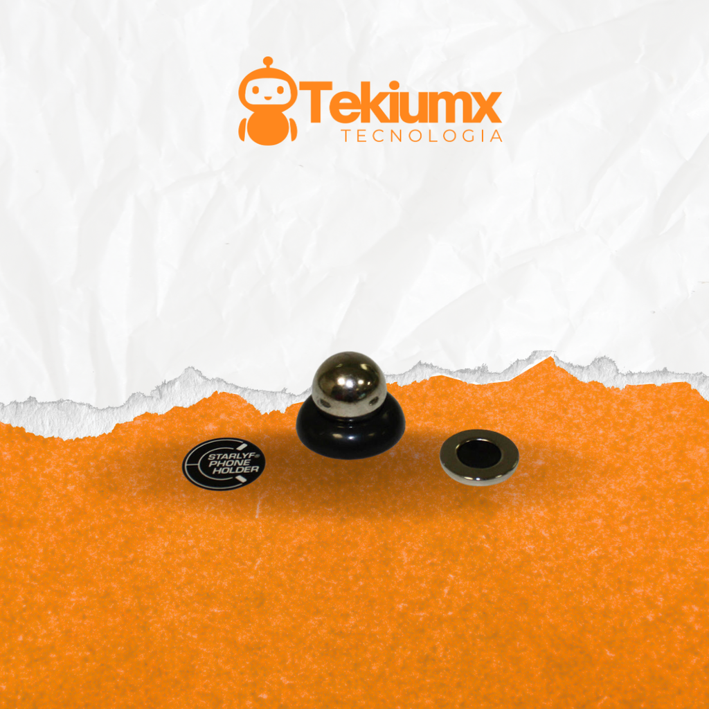 Soporte magnético universal para móvil con rotación 360°