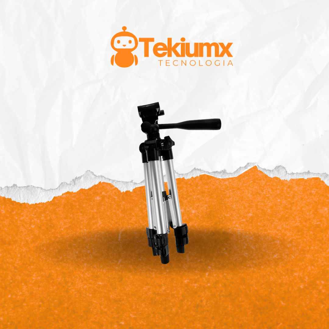 Trípode de Aluminio 120 cm – Ligero, Estable y Compatible con Todo