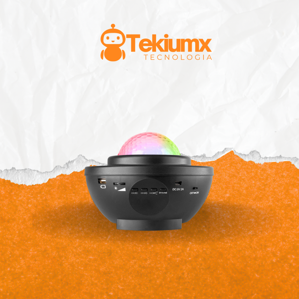 Proyector Estrellas Galaxia Altavoz Mando Distancia