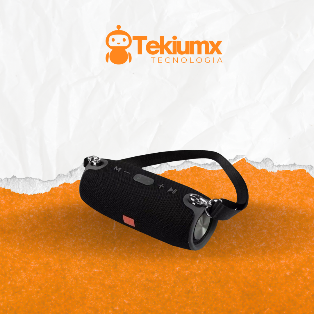 Altavoz Bluetooth XERTMT + caja de cartón resistente (ID: 11913, SKU: CAJAEMBALAJE)