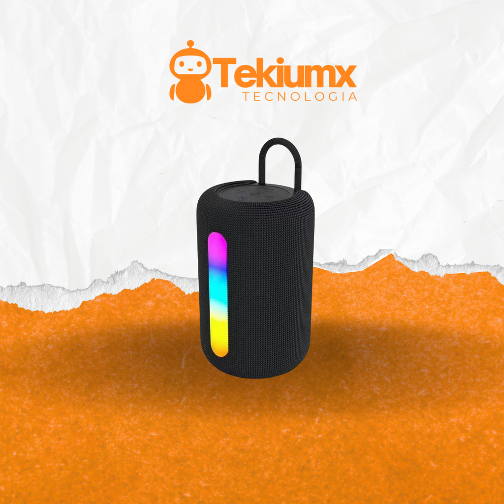 Altavoz Bluetooth Portátil BS-11 con Luces RGB y Sonido Envolvente