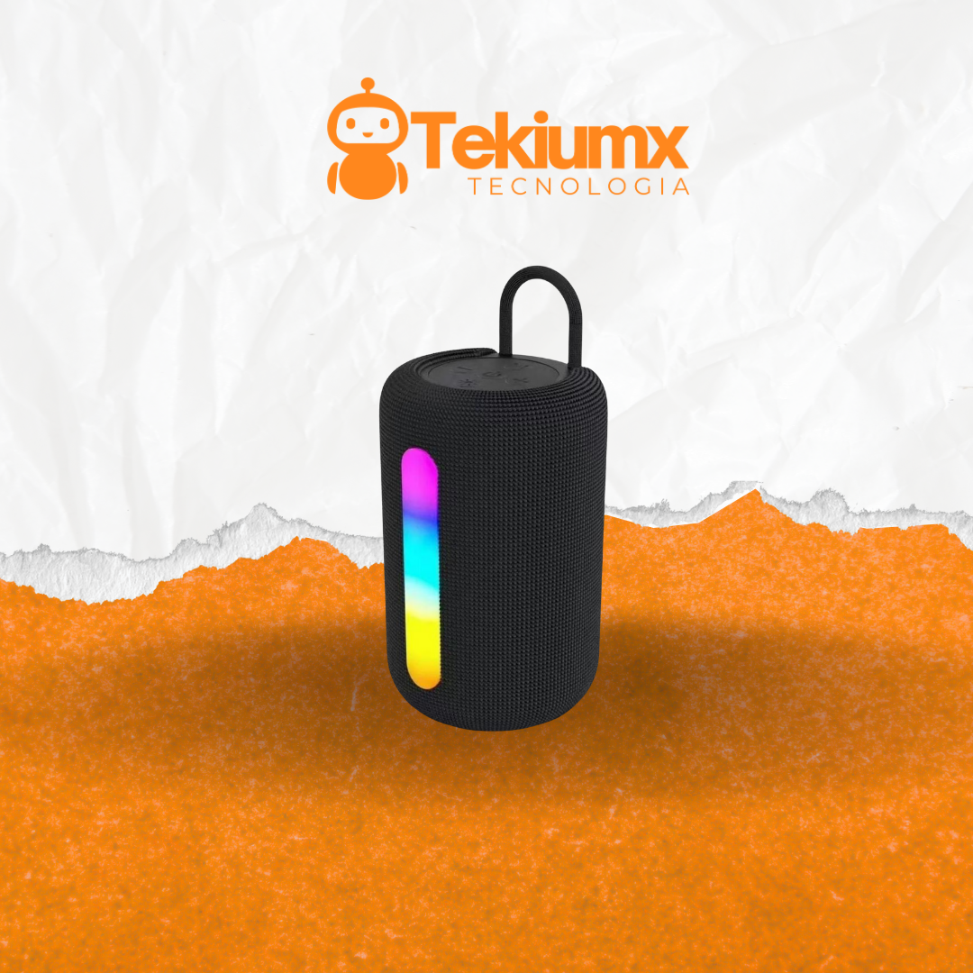 Altavoz Bluetooth Portátil BS-11 con Luces RGB y Sonido Envolvente