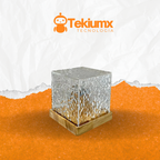 Lámpara de ondulación de agua giratoria