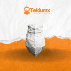 lámpara de pared con impresión 3D de resina búho