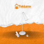 Lámpara de escritorio 4 en 1 ( blanco negro )