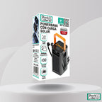 Powerbank con carga solar 50.000 mAh