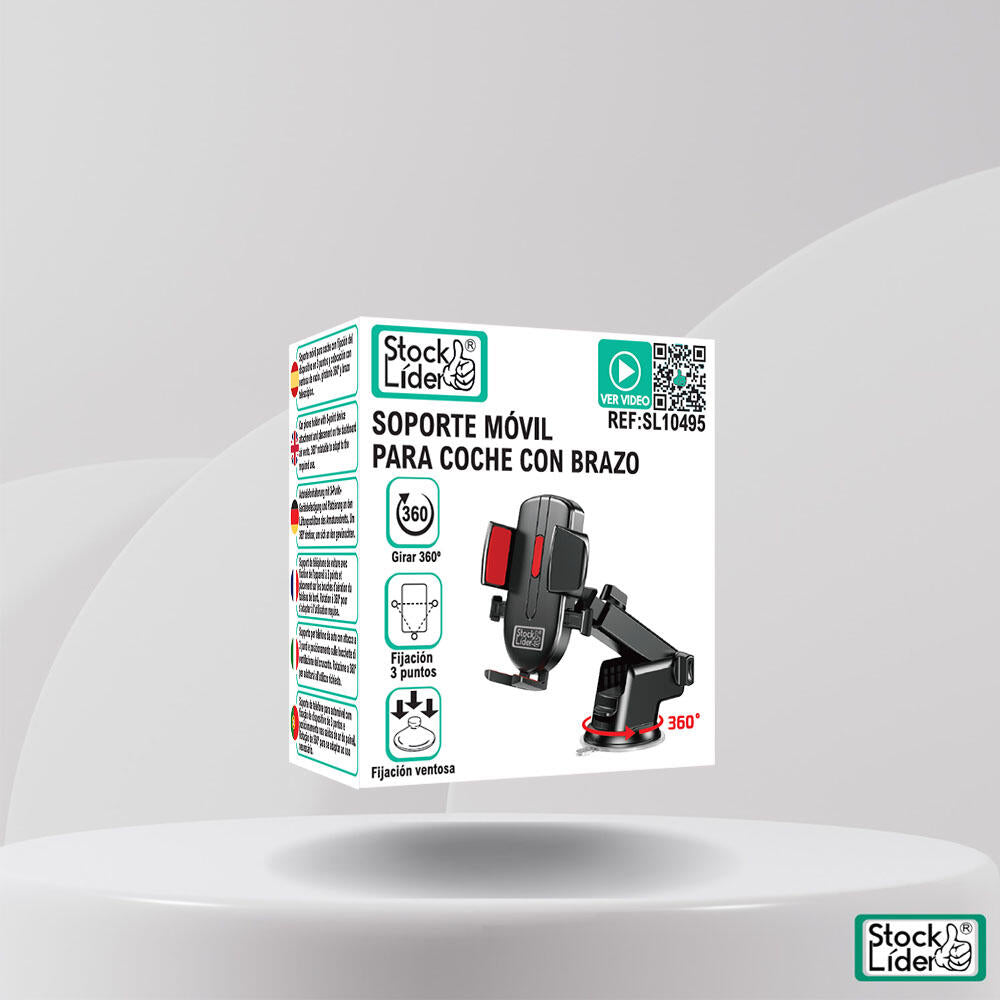 Soporte móvil para coche con brazo