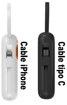 Powerbank carga rápida 10.000mAh