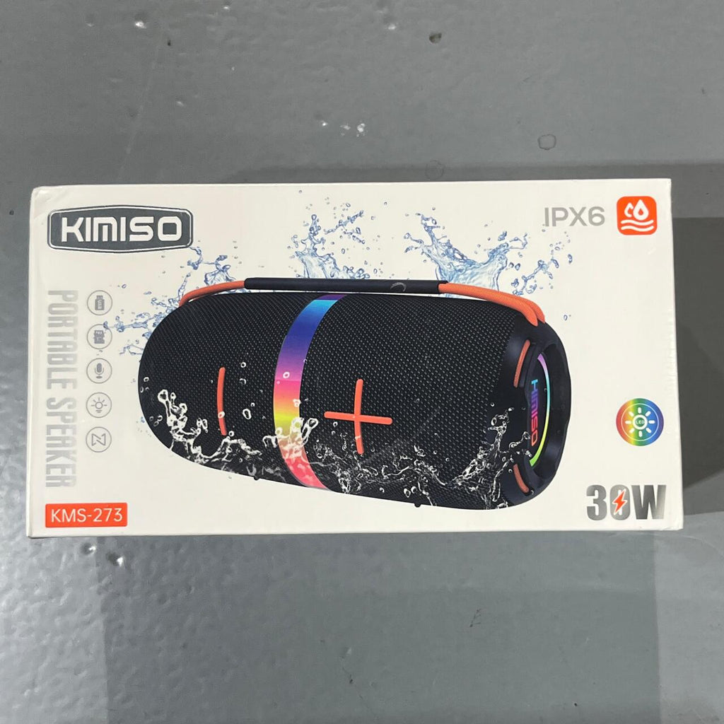 Altavoz Bluetooth 30W con Batería 4000mAh – Potencia y Estilo Portátil