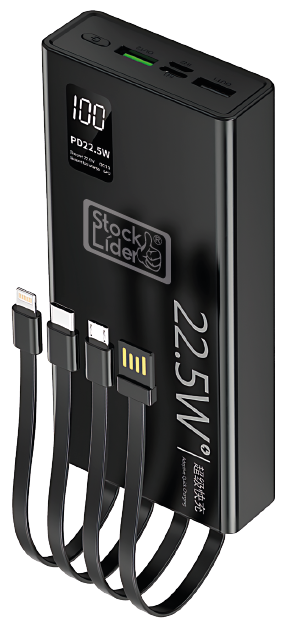 Powerbank carga rápida 20.000mAh