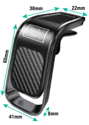 Soporte móvil de pinza para coche