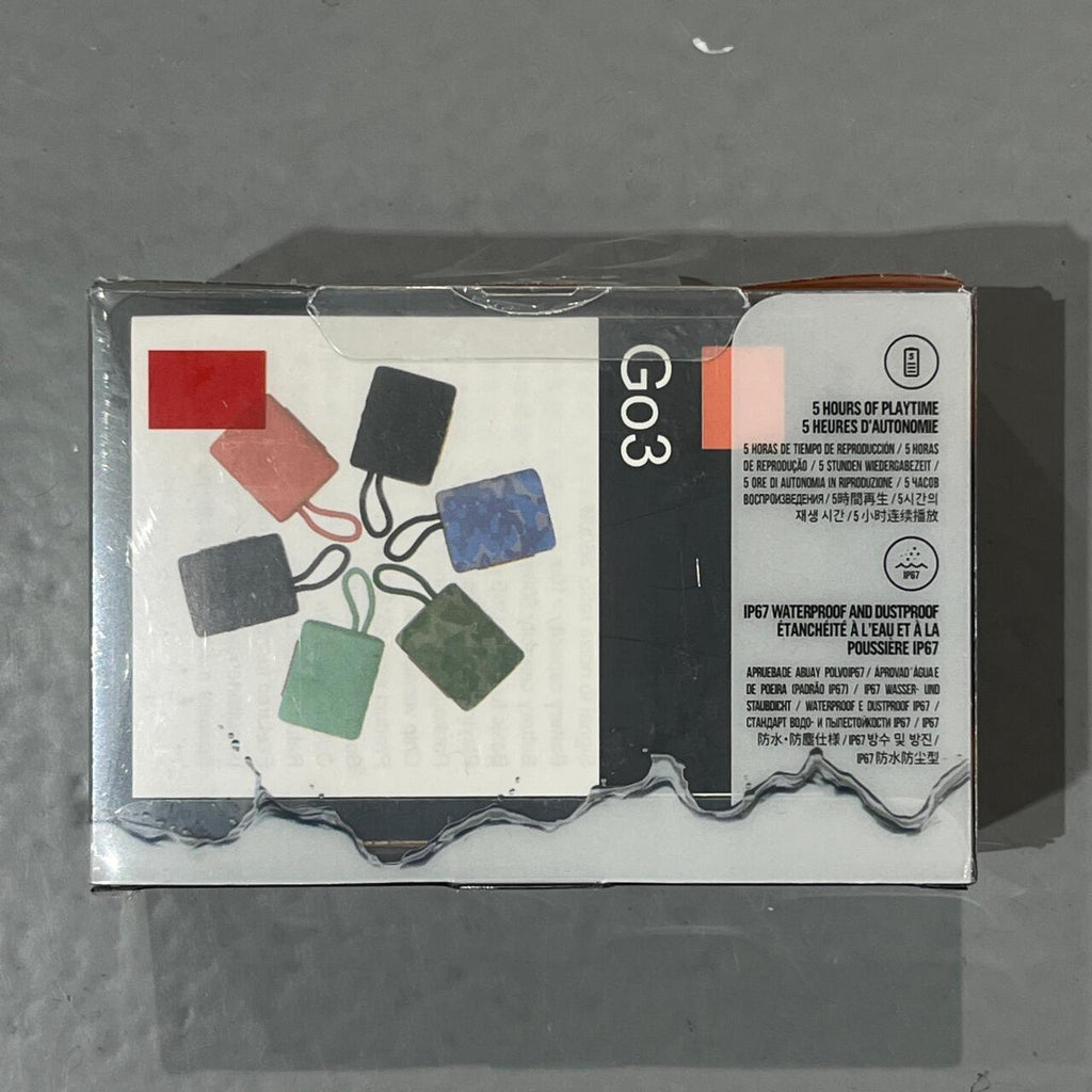 Altavoz Portátil GO3 con 5h de Reproducción e Impermeabilidad IP67