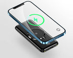 Powerbank carga inalámbrico y cables 12000mAh