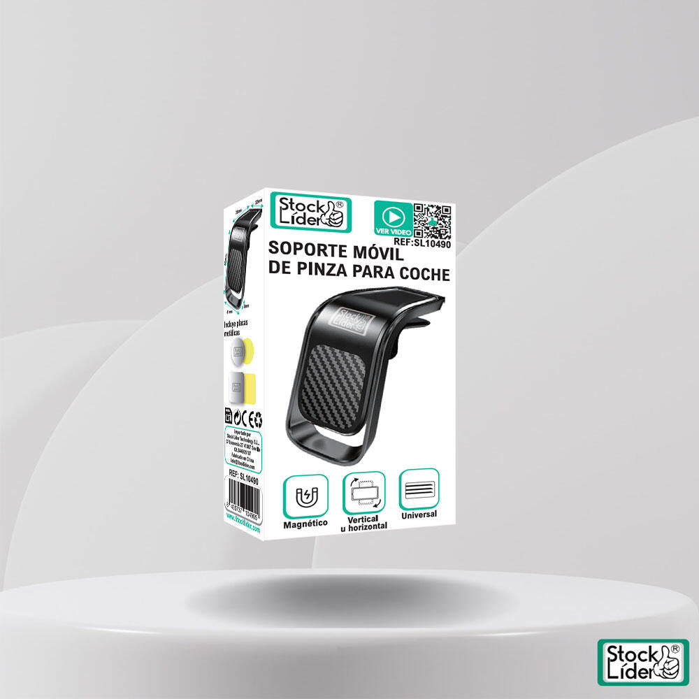 Soporte móvil de pinza para coche